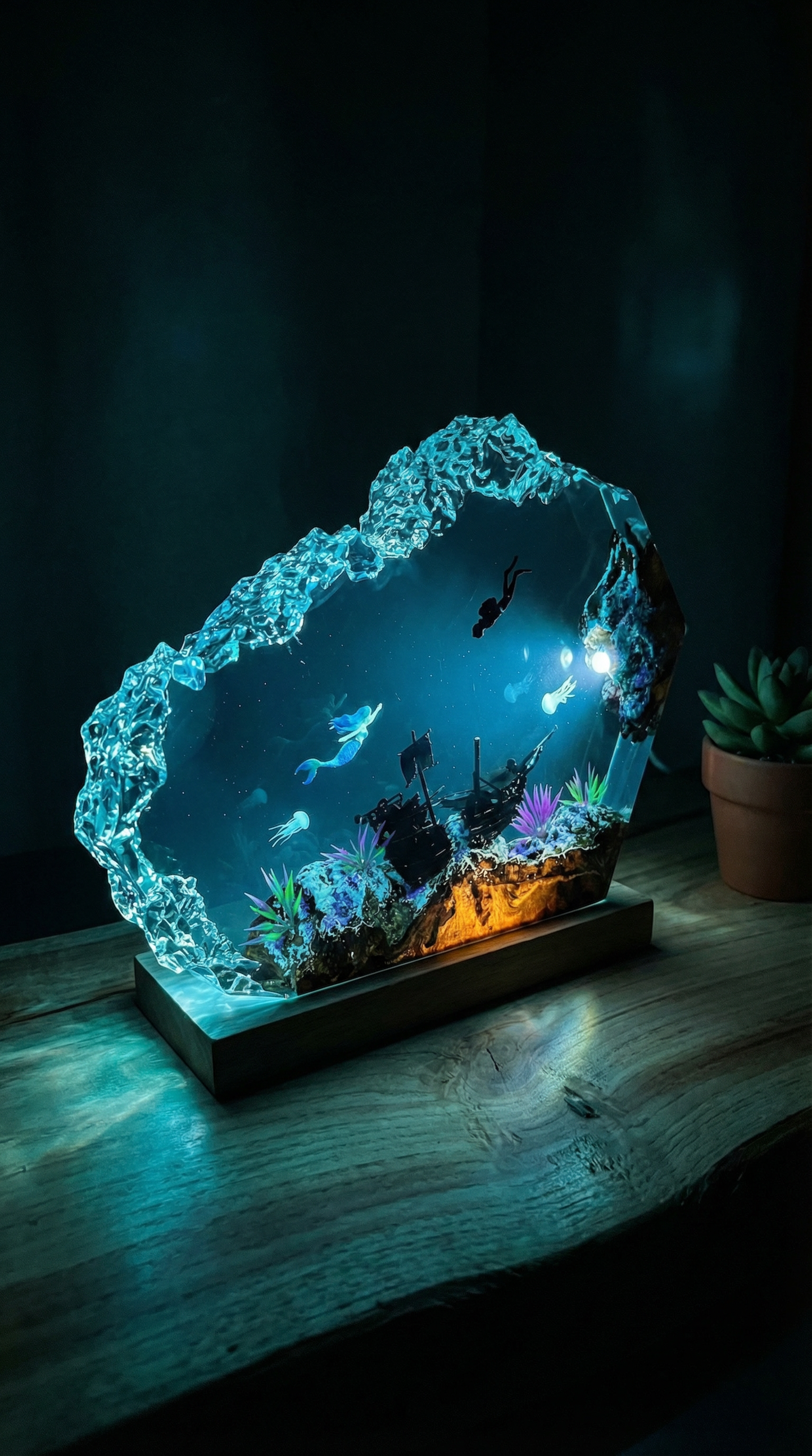 Mermaid Lamps